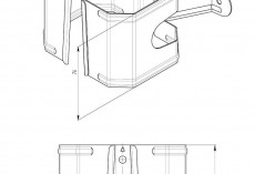 Кронштейн трубы на дерево Grand Line Vortex Matt RAL 8017 купить в санкт-петербурге