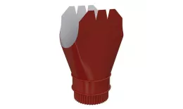 Воронка выпускная Металл Профиль Проект D185/150 RAL 3011 Вишня купить в санкт-петербурге