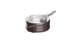 Держатель трубы Металл Профиль Проект D150 (саморез) RAL 8017 Коричневый купить в санкт-петербурге