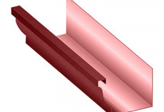Желоб водосточный 120х86х3000 Металл Профиль. Бюджет. RAL 3011 Коричнево-красный купить в санкт-петербурге
