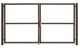 Ворота Colority Zinc Lock 2,0х3,5 RAL 8017 GL купить в санкт-петербурге