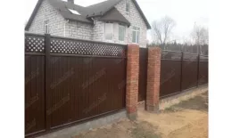 Калитка Estet 2,0х1 RAL 8017 GL купить в санкт-петербурге