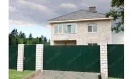 Калитка Estet 2,0х1 RAL 6005 GL купить в санкт-петербурге