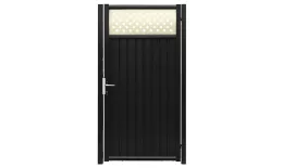 Калитка Estet Plus 2,0х1 RAL 7024/1013 GL купить в санкт-петербурге
