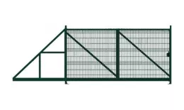 Ворота откатные Profi 2,03х6,0 RAL 6005 влево GL купить в санкт-петербурге