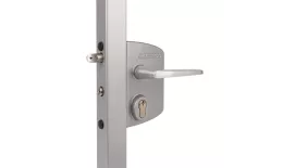 Замок LAKQ 6060 U2L корпус металлический, с ручками из алюминия, зеленый RAL 6005 Blister GL купить в санкт-петербурге