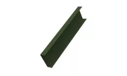 Декоративная накладка на столб жалюзи Milan,Tokyo 0,5 GreenCoat Pural BT, matt RR 11 темно-зеленый (RAL 6020 хромовая зелень) GL купить в санкт-петербурге