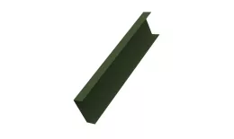 Декоративная накладка на столб жалюзи Milan,Tokyo 0,5 GreenCoat Pural BT, matt RR 11 темно-зеленый (RAL 6020 хромовая зелень) GL купить в санкт-петербурге