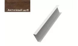 Декоративная накладка на столб жалюзи Milan,Tokyo 0,45 Print-double Elite Antique Wood GL купить в санкт-петербурге