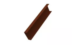 Декоративная накладка на столб жалюзи Milan,Tokyo 0,5 Satin с пленкой RAL 3009 оксидно-красный GL купить в санкт-петербурге