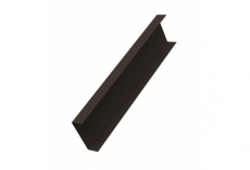 Декоративная накладка на столб жалюзи Milan,Tokyo 0,5 PurLite Мatt RR 32 темно-коричневый GL 