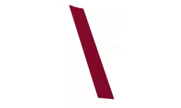 Крепежная планка жалюзи Milan,Tokyo 0,45 PE с пленкой RAL 3003 рубиново-красный GL купить в санкт-петербурге