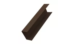 Крышка 65х60 жалюзи Milan, Tokyo 0,5 Rooftop Matte RAL 8017 шоколад (для калиток и ворот) GL купить в санкт-петербурге