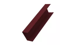 Крышка 65х40 жалюзи Milan,Tokyo 0,5 Satin с пленкой RAL 3005 красное вино GL купить в санкт-петербурге