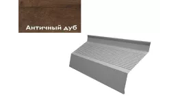 Ламель Milan new gofr 0,45 Print-Double Elite Antique Wood GL купить в санкт-петербурге