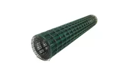 Сетка заборная сварная Н-1500мм. Ячейка 50х50. Рулон 15м. RAL 6005 Зеленый купить в санкт-петербурге