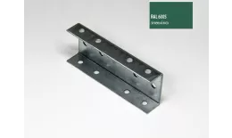 Соединитель профиль-поперечины 40*20 , порошковая окраска RAL 6005 Зеленый купить в санкт-петербурге