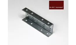 Соединитель профиль-поперечины 40*20 , порошковая окраска RAL 8017 Коричневый купить в санкт-петербурге