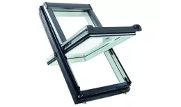 Окно ROTO Designo R89G К WD 114х118 из ПВХ двухкамерное купить в санкт-петербурге