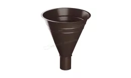 Воронка водосборная МЕТАЛЛ ПРОФИЛЬ Foramina PUR D100/300 Ral 8017 купить в санкт-петербурге