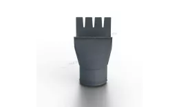Воронка выпускная МЕТАЛЛ ПРОФИЛЬ Foramina Freeze D125/100 Grey купить в санкт-петербурге