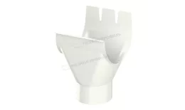 Воронка выпускная МЕТАЛЛ ПРОФИЛЬ Foramina PUR D150/100 Ral 9010 купить в санкт-петербурге