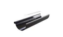 Желоб водосточный МЕТАЛЛ ПРОФИЛЬ PURMAN BLACK EDITION D125х3000 Ral 9005 купить в санкт-петербурге