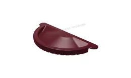 Заглушка желоба МЕТАЛЛ ПРОФИЛЬ Foramina PUR D125 Ral 3005 купить в санкт-петербурге