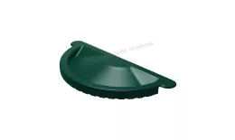 Заглушка желоба МЕТАЛЛ ПРОФИЛЬ Foramina PUR D125 Ral 6005 купить в санкт-петербурге