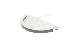Заглушка желоба МЕТАЛЛ ПРОФИЛЬ Foramina PUR D125 Ral 9010 купить в санкт-петербурге