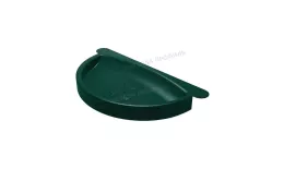 Заглушка желоба МЕТАЛЛ ПРОФИЛЬ Foramina PUR D150 Ral 6005 купить в санкт-петербурге