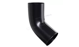 Колено сливное МЕТАЛЛ ПРОФИЛЬ PURMAN BLACK EDITION D100 Ral 9005 купить в санкт-петербурге
