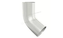 Колено трубы МЕТАЛЛ ПРОФИЛЬ Foramina PUR D100 Ral 9010 купить в санкт-петербурге
