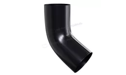 Колено трубы МЕТАЛЛ ПРОФИЛЬ PURMAN BLACK EDITION D100 Ral 9005 купить в санкт-петербурге
