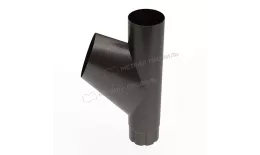 Тройник трубы МЕТАЛЛ ПРОФИЛЬ Foramina PUR D100 DarkBrown купить в санкт-петербурге