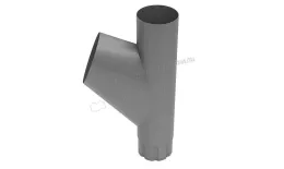 Тройник трубы МЕТАЛЛ ПРОФИЛЬ Foramina PUR D100 Grey купить в санкт-петербурге