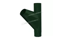 Тройник трубы МЕТАЛЛ ПРОФИЛЬ Foramina PUR D100 Ral 6005 купить в санкт-петербурге