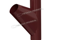 Тройник трубы МЕТАЛЛ ПРОФИЛЬ Foramina PUR D100 Ral 8017 купить в санкт-петербурге