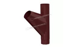 Тройник трубы МЕТАЛЛ ПРОФИЛЬ Foramina PUR D100 Ral 8017 купить в санкт-петербурге