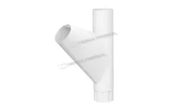 Тройник трубы МЕТАЛЛ ПРОФИЛЬ Foramina PUR D100 Ral 9010 купить в санкт-петербурге
