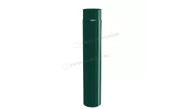 Труба водосточная МЕТАЛЛ ПРОФИЛЬ Foramina PUR D100х2000 Ral 6005 купить в санкт-петербурге