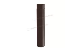 Труба водосточная МЕТАЛЛ ПРОФИЛЬ Foramina PUR D100х3000 Ral 8017 купить в санкт-петербурге