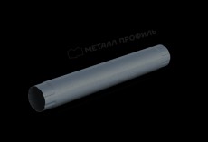 Труба соединительная МЕТАЛЛ ПРОФИЛЬ Foramina Freeze D100х1000 Grey купить в санкт-петербурге