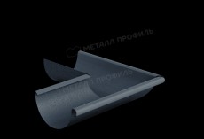 Угол желоба наружный МЕТАЛЛ ПРОФИЛЬ Foramina Freeze D125 Grey купить в санкт-петербурге