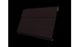 Металлический сайдинг Grand Line Вертикаль Prof Atlas 0,5 мм RAL 9005 Черный