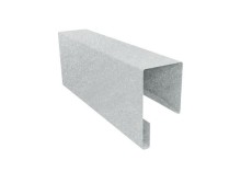 Планка П-образная заборная 17 0,45 Zn (3м) купить в санкт-петербурге