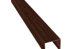 Планка П-образная заборная 20 0,4 Print Premium Cherry Wood Fresh TwinColor