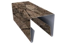 Планка П-образная заборная 20 0,45 Print Elite King Stone TwinColor (3м) купить в санкт-петербурге