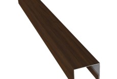 Планка П-образная заборная 24 0,45 Print Elite Chestnut Wood TwinColor (2м) купить в санкт-петербурге
