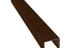 Планка П-образная заборная 24 0,45 Print Elite Choco Wood TwinColor (2м) купить в санкт-петербурге